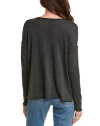 Project Social T Mae Textured V-Neck Top