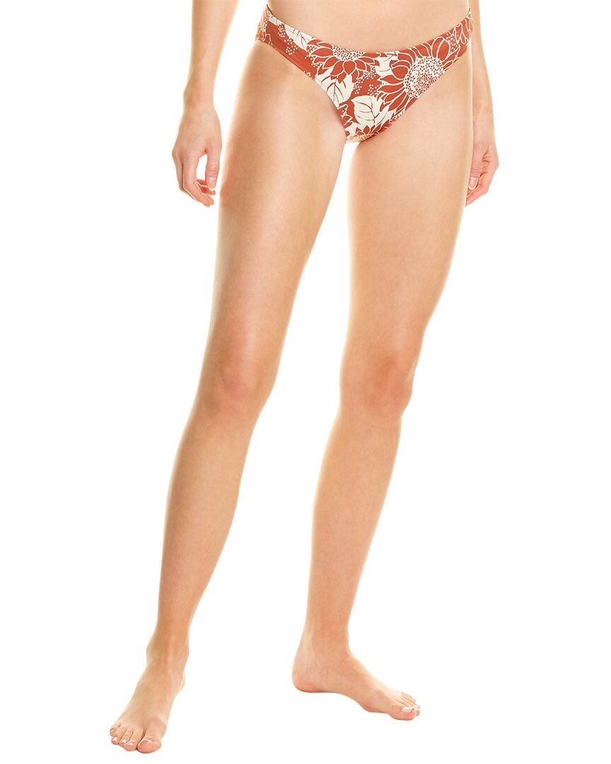 Madewell Devon Bikini Bottom Orange Regular 18 (XXL)