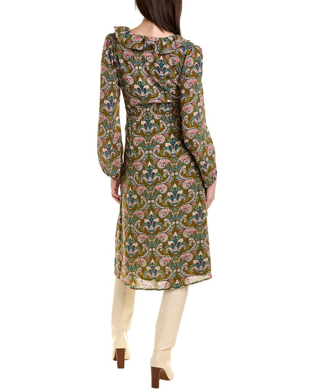 Traffic People Cinch Midi Dress