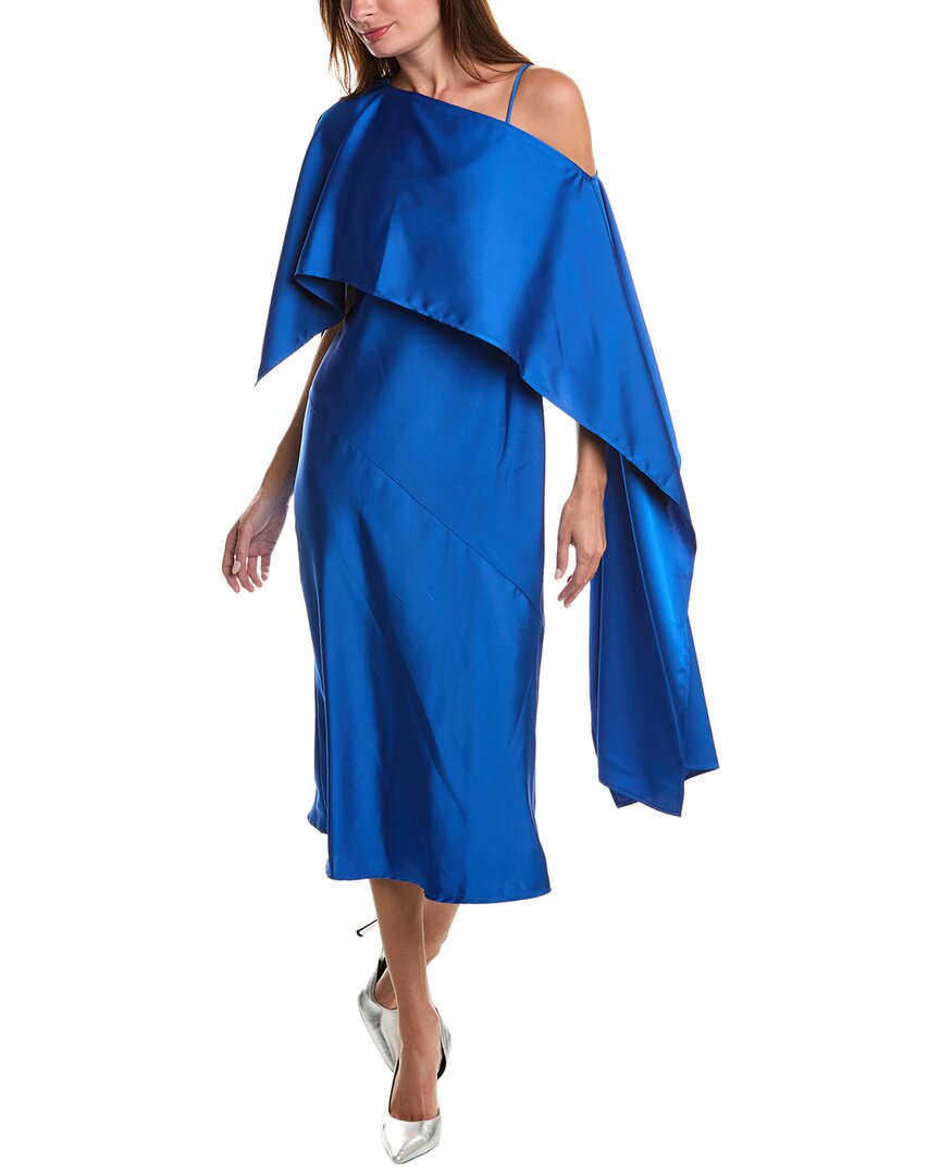 Weekend Max Mara Micron Slip Dress Blue