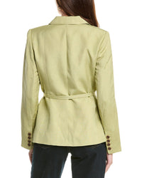 Paige Genova Linen-Blend Blazer
