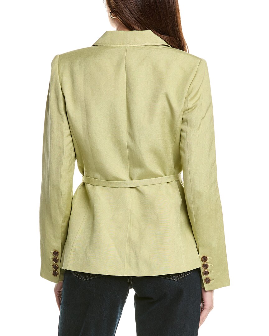 Paige Genova Linen-Blend Blazer