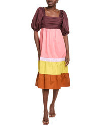 Crosby By Mollie Burch Emerson Midi Dress Multi