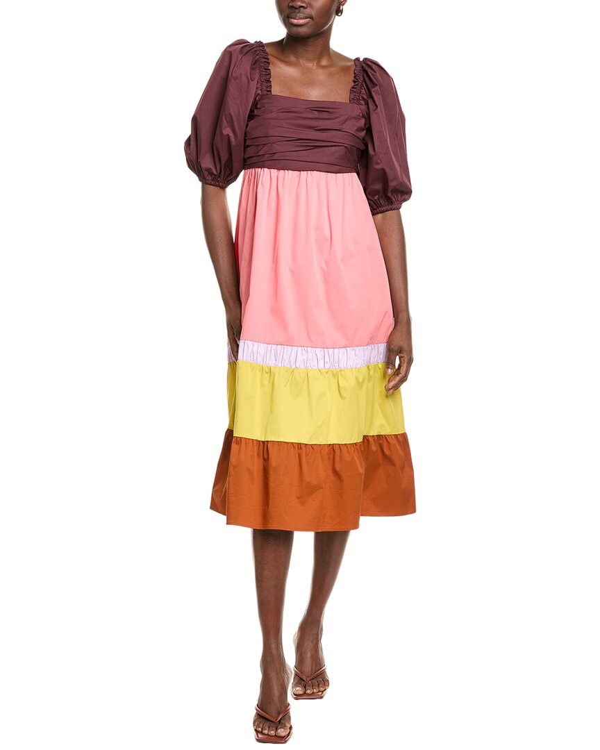Crosby By Mollie Burch Emerson Midi Dress Multi