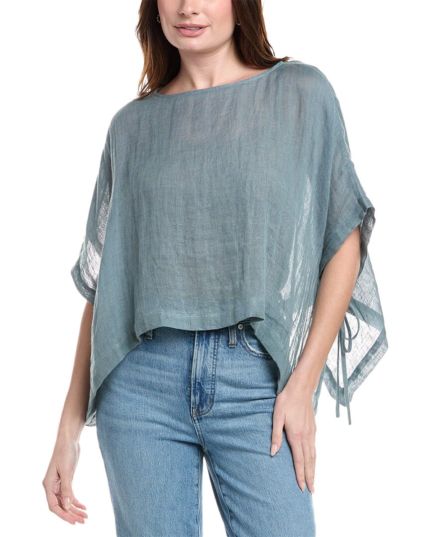 Eileen Fisher Linen Poncho