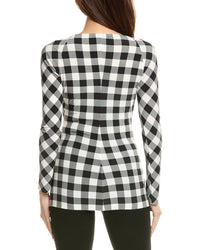 Norma Kamali Sweetheart Side Drape Top