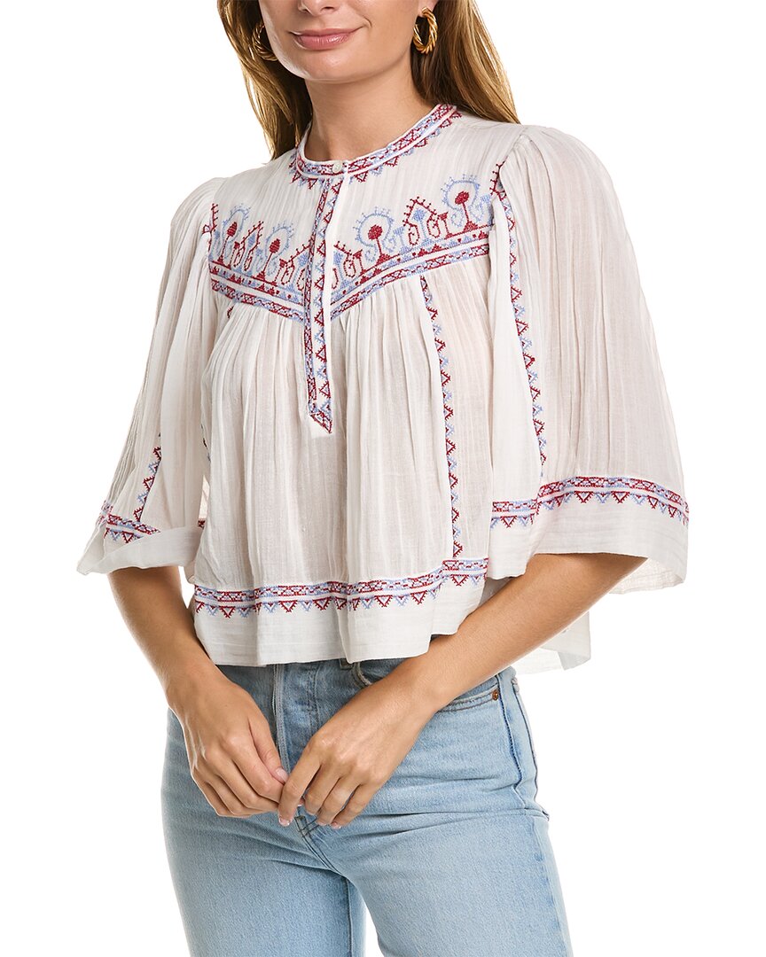 Isabel Marant Etoile Juline Top 38 White