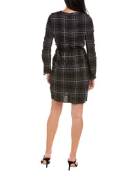 Santorelli Wool-Blend Dress