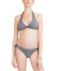 Hatch Maternity The Amalfi Bikini Set Black Regular 0 (XS)
