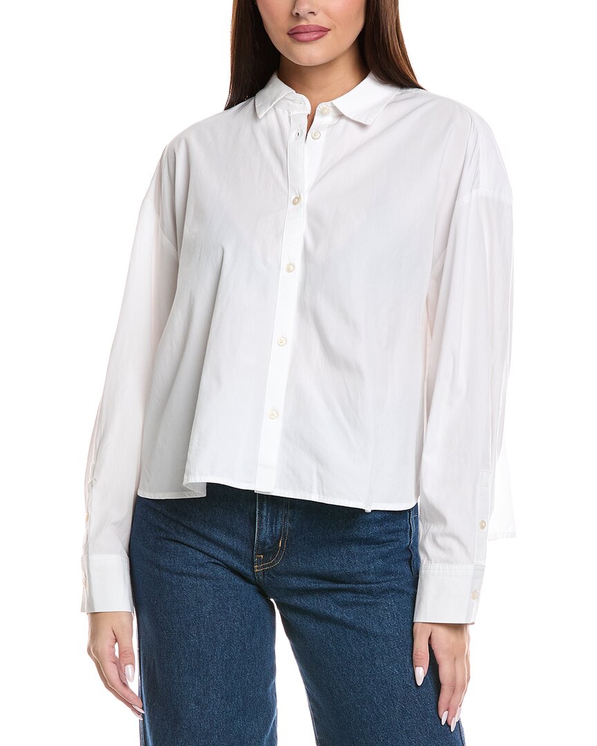 7 For All Mankind Cropped Shirt