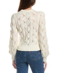 Rebecca Taylor Alpaca Chainette Wool & Alpaca-Blend Sweater