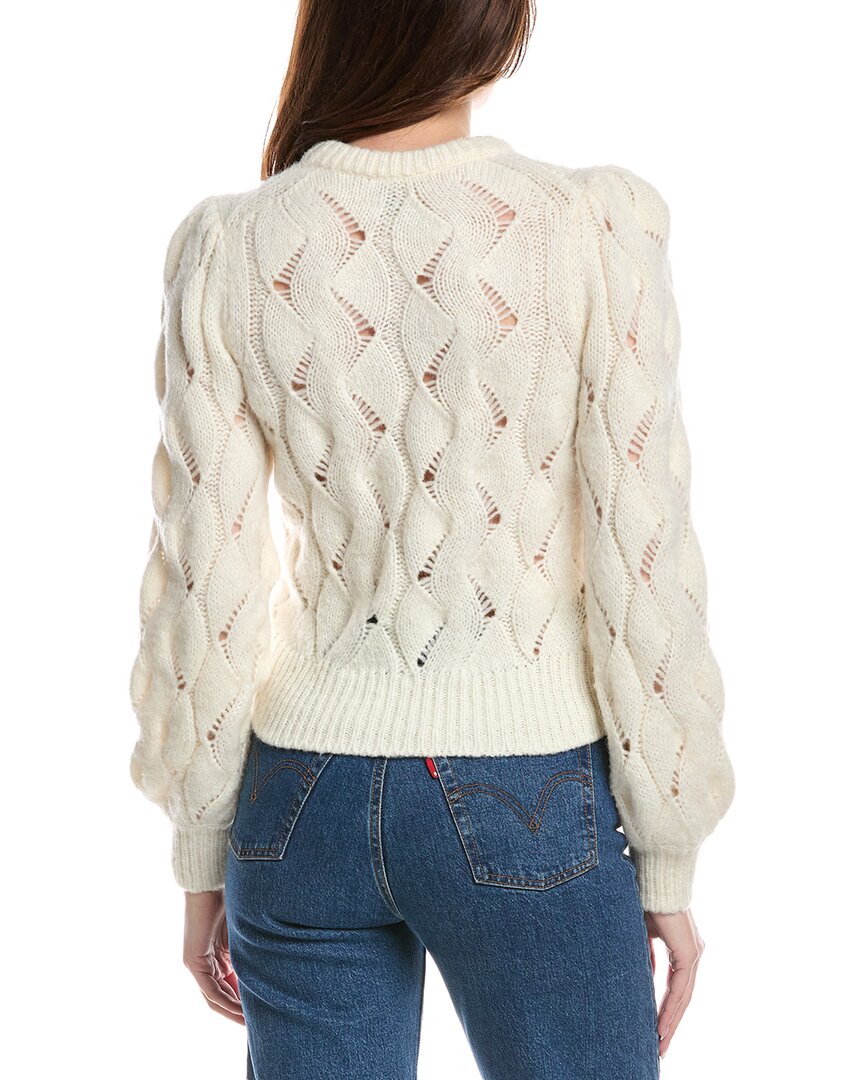 Rebecca Taylor Alpaca Chainette Wool & Alpaca-Blend Sweater