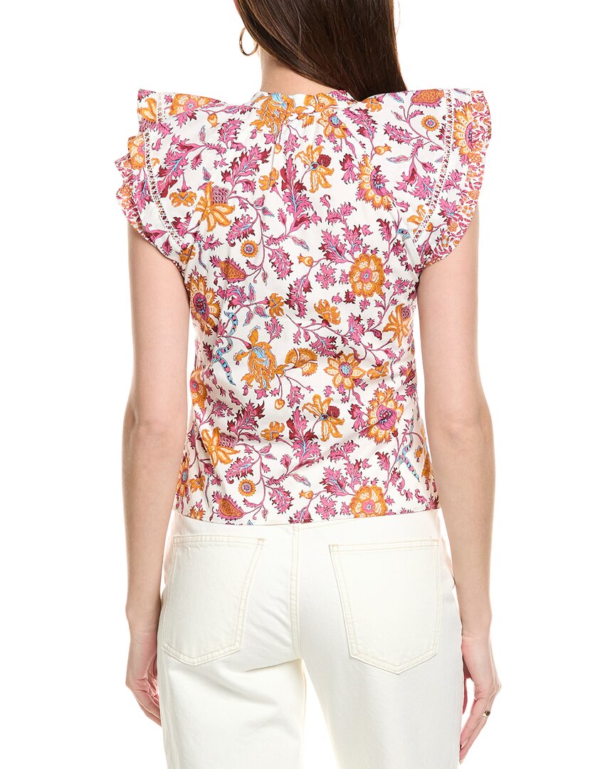 Derek Lam 10 Crosby Najah Ruffle Sleeve Blouse