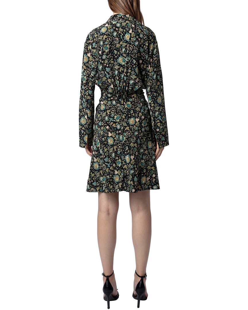 Zadig & Voltaire Rozo Bali Silk Dress