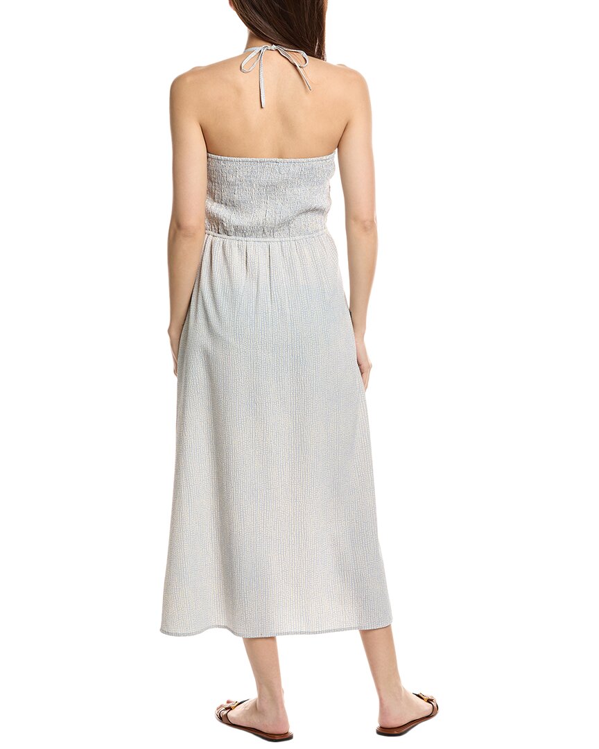 seersucker midi dress Echo Seersucker Midi Dress