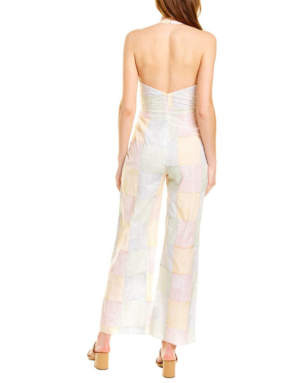 Ash & Eden Sarah Halter Neck Jumpsuit