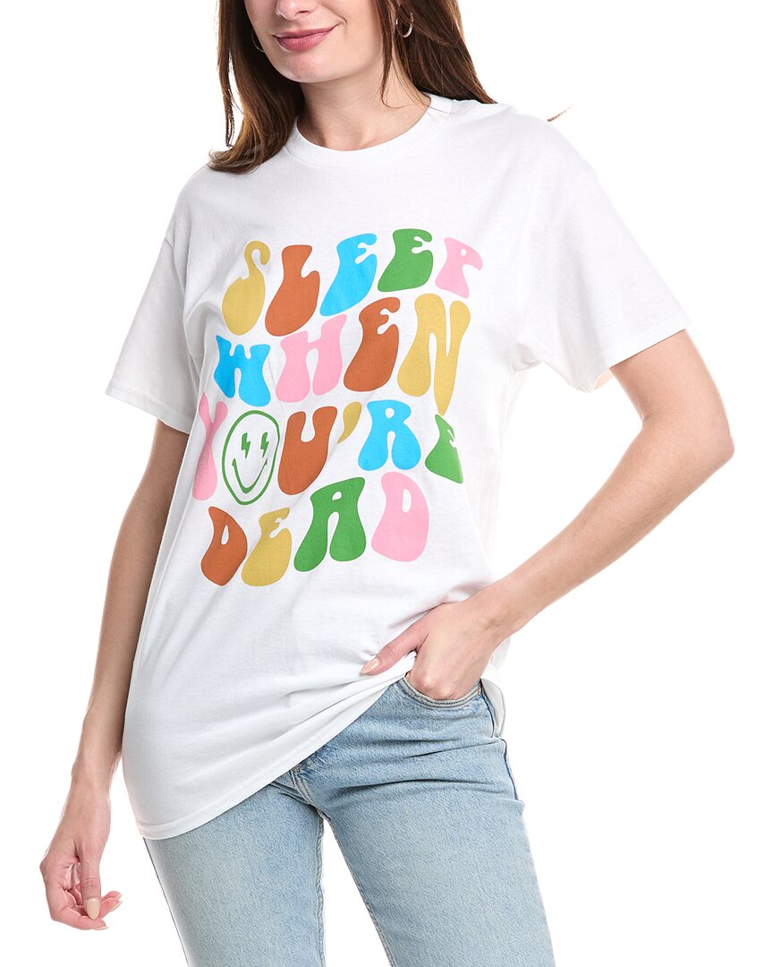 Prince Peter Sleep When You're Dead T-Shirt White