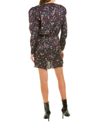 Isabel Marant Etoile Baikal Silk-Trim Mini Dress