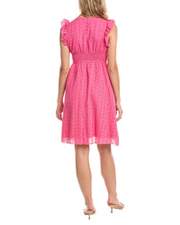 Madison Miles Broderie Midi Dress