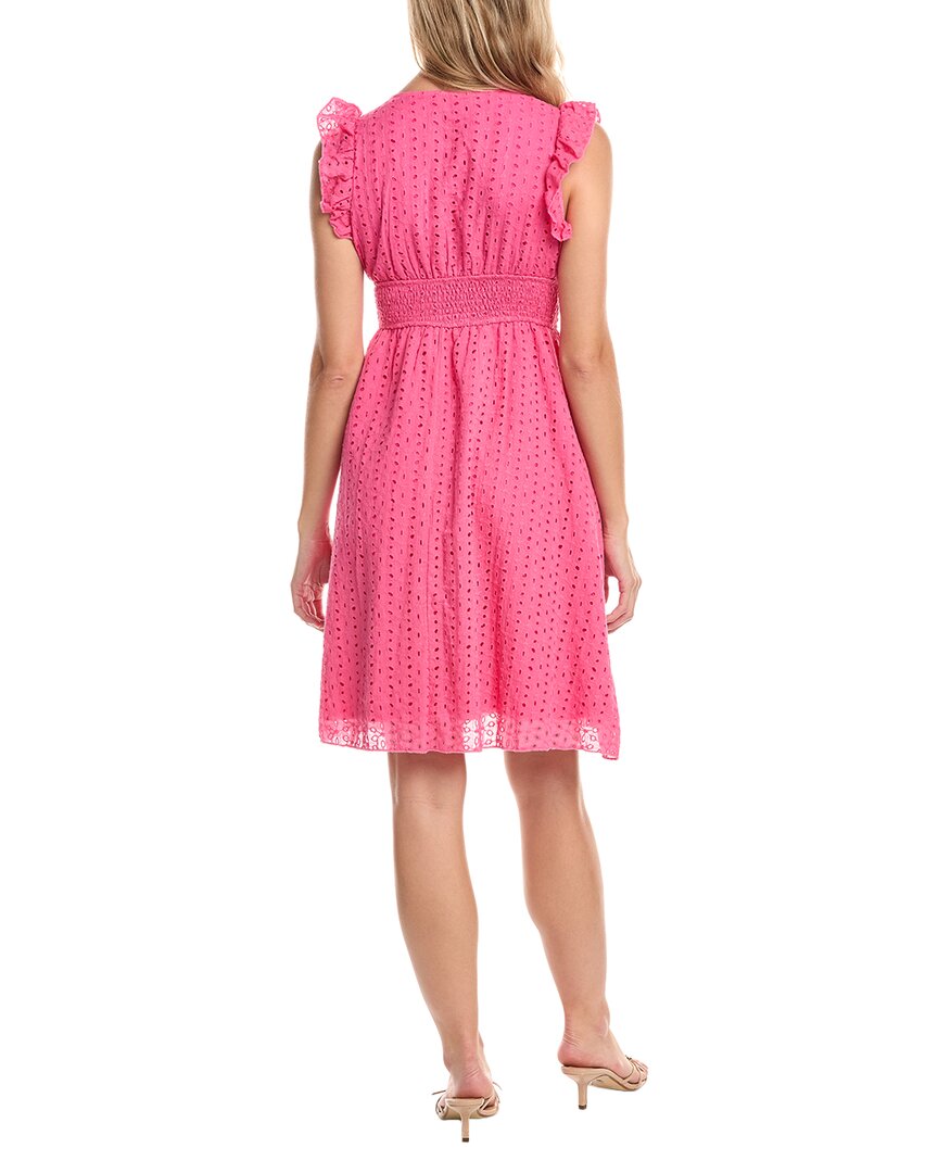 Madison Miles Broderie Midi Dress