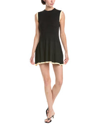 Madison Miles Mini Dress Black