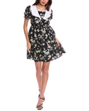 Avantlook Floral Mini Dress