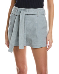 3.1 Phillip Lim High-Waist Short 0 Blue