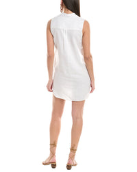 Onia Air Linen-Blend Shirtdress