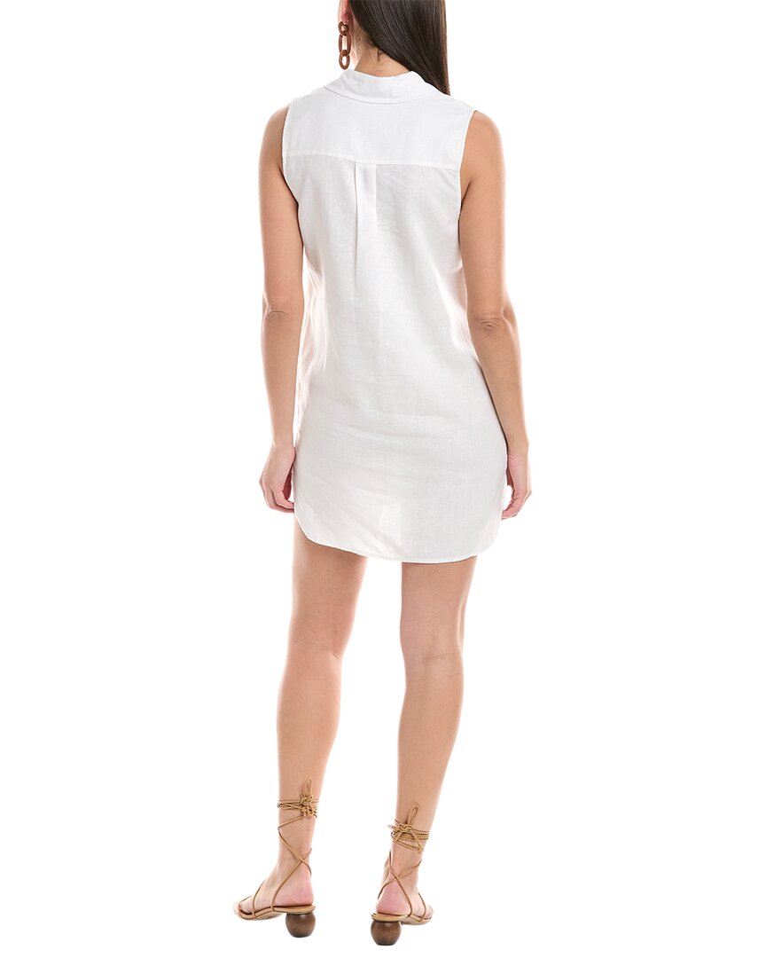 Onia Air Linen-Blend Shirtdress