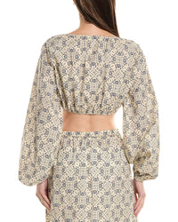 Weworewhat Crop Bubble Top