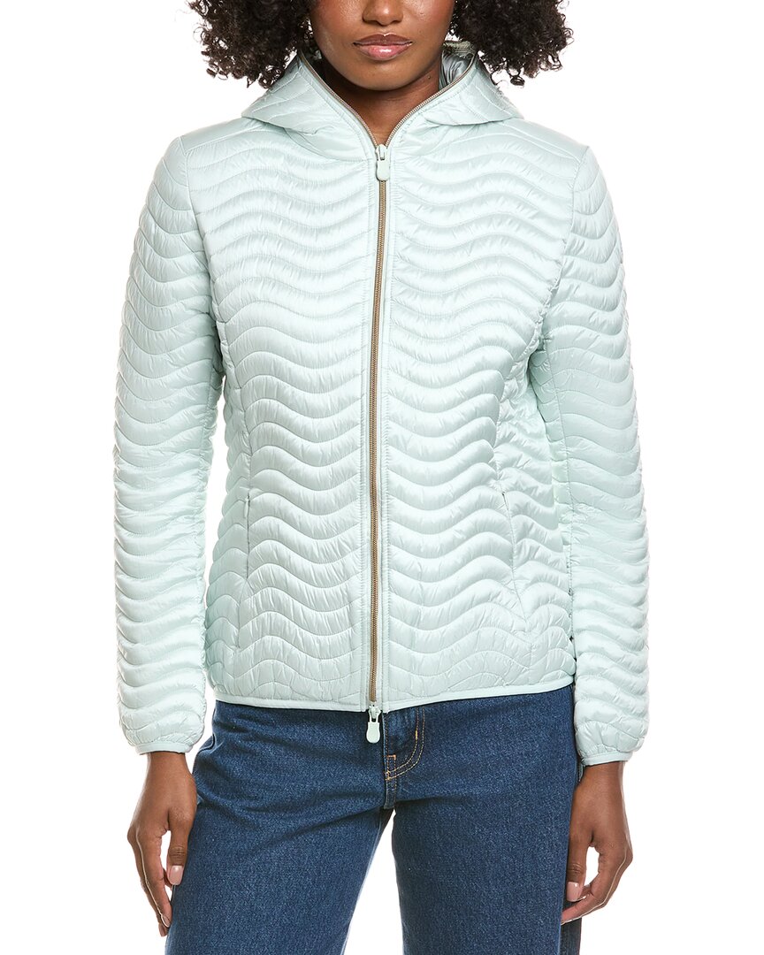 Save The Duck Jinnie Short Wave Quilt Jacket