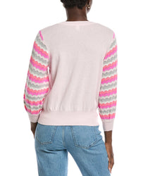 Autumn Cashmere Puff Sleeve Cashmere Sweater