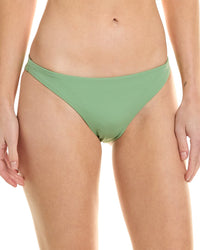 Onia Low-Rise Bikini Bottom Green