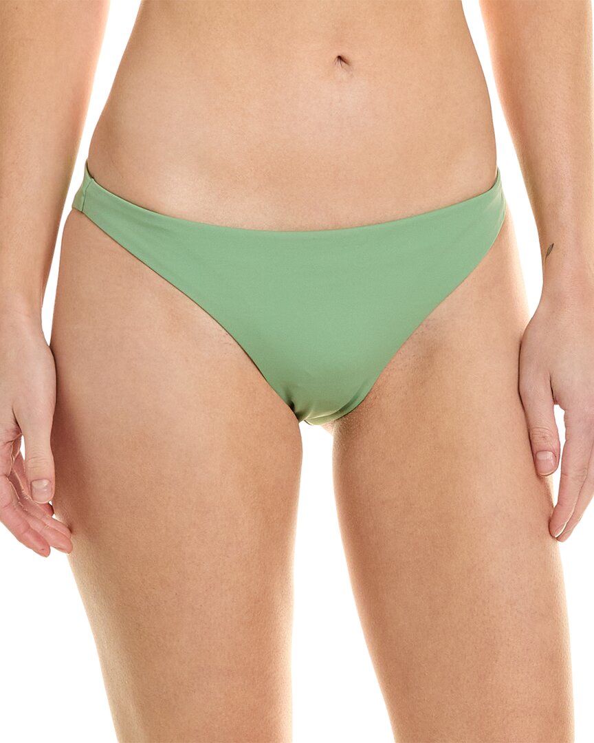 Onia Low-Rise Bikini Bottom Green