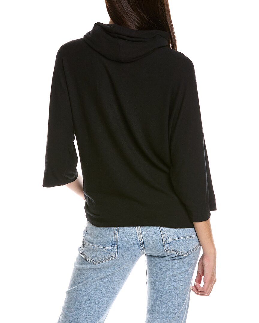 Michael Stars Michael Stars Womens  Charlie Pullover, L, Black