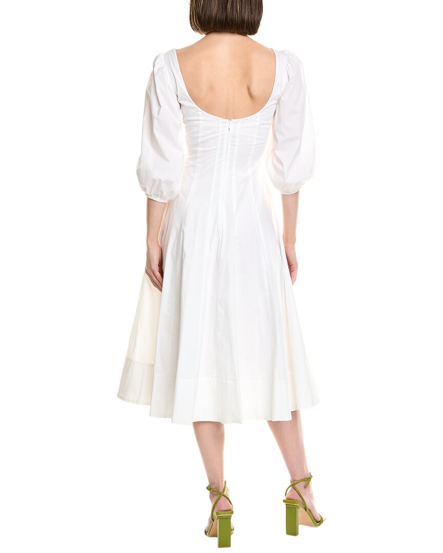 Staud Swells Midi Dress