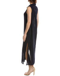 Bella Dahl Bella Dahl Side Slit Duster Linen-Blend Dress