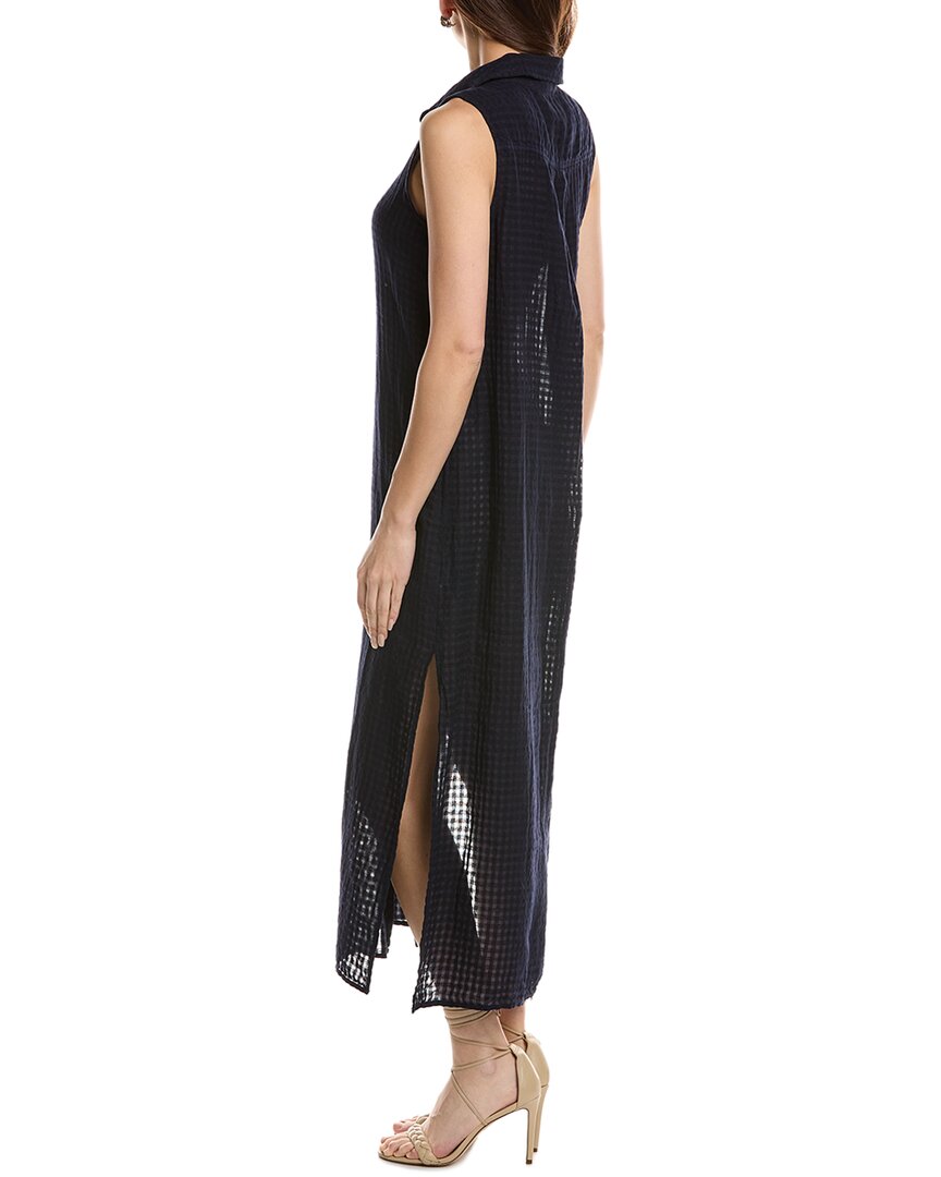 Bella Dahl Bella Dahl Side Slit Duster Linen-Blend Dress