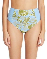 Tanya Taylor Kaia Bikini Bottom Blue