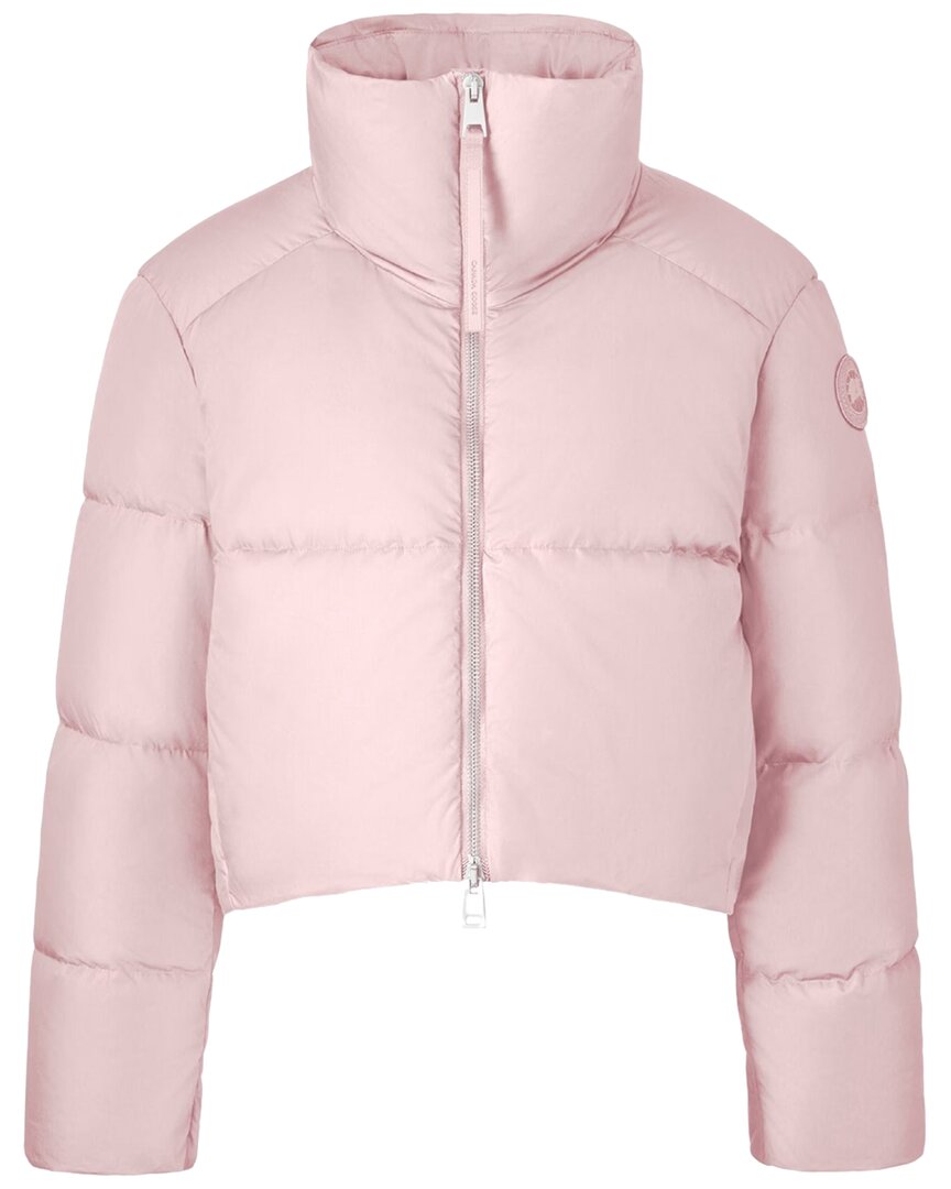 Canada Goose Garnet Cropped Puffer