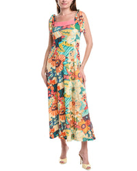 Aldo Martins Tours Midi Dress Yellow