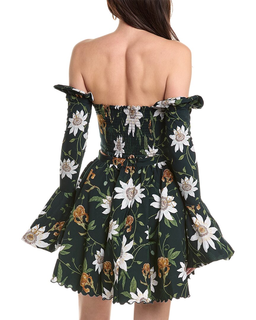 Agua By Agua Bendita Pasiflora Crop Top