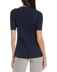 Lafayette 148 New York Plaited Polo