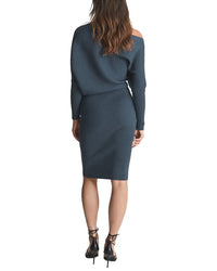 Reiss Reiss Lara Drape Knitted Bodycon Dress