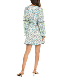 Ash & Eden Fara Mini Wrap Dress