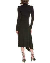 Enza Costa Slash Midi Dress