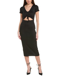 Hugo Boss Nalexi Midi Dress Regular 16 (XL) Black
