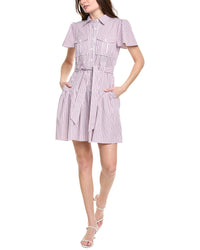Derek Lam 10 Crosby Pei Mini Dress Pink