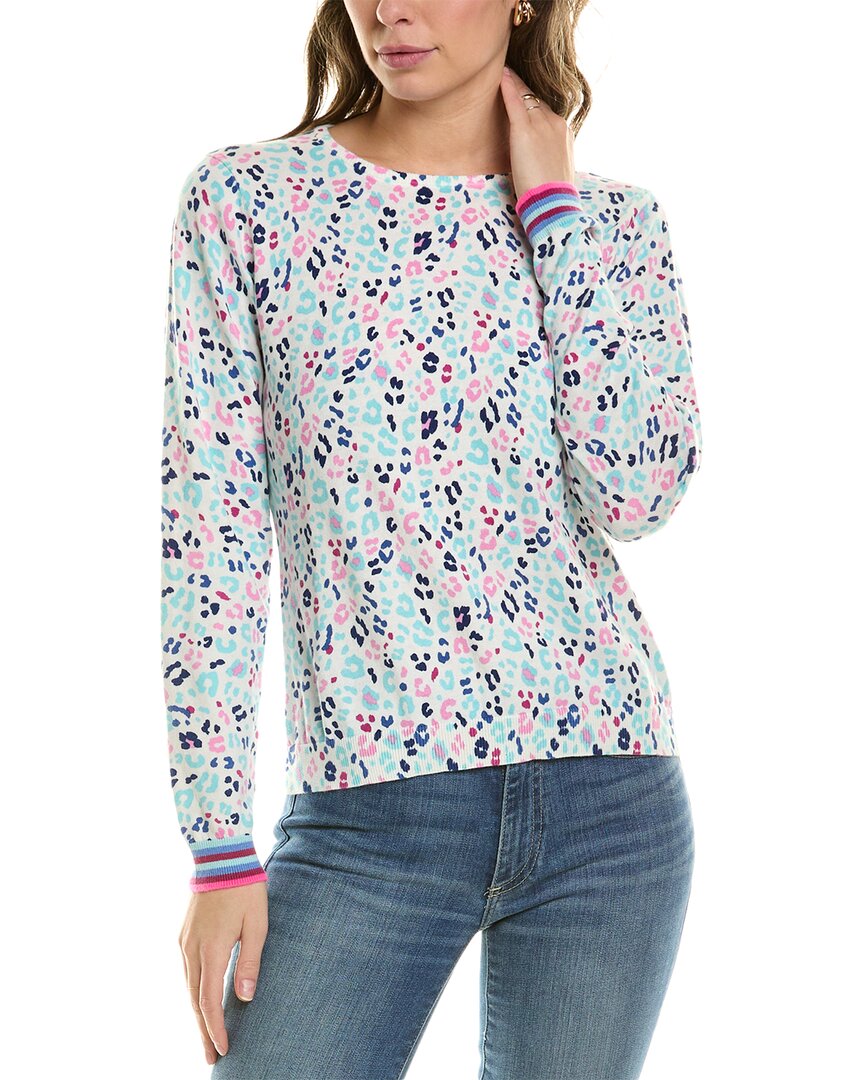 Wispr Ditsy Silk-Blend Sweater