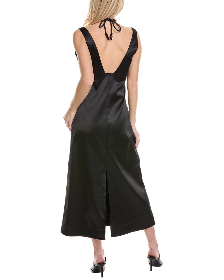 Ganni Halter Dress - Black